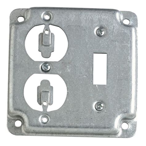 metal electrical box plate|metal electrical boxes and covers.